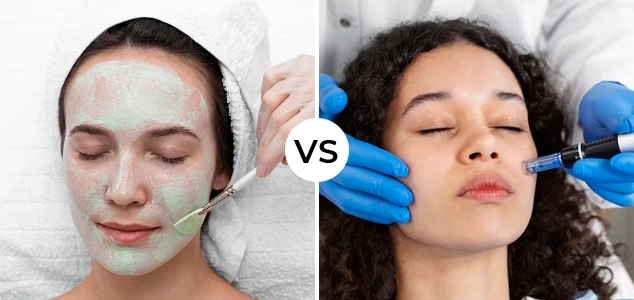 Chemical Peel vs Microneedling