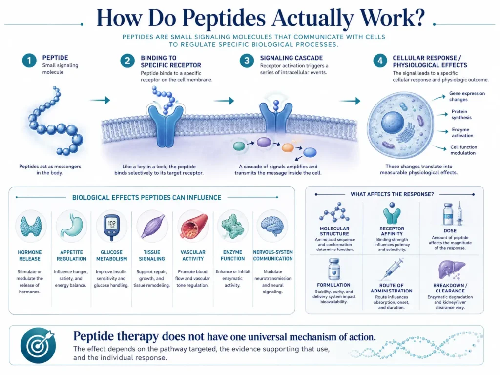 how do peptide injections work