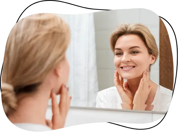 reducing the appearance of facial wrinkles and fine lines