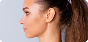 DiolazeXL sideburn treatment area for hair removal.