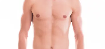 DiolazeXL chest treatment area for hair removal.