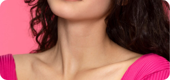 DiolazeXL neck treatment area for hair removal.