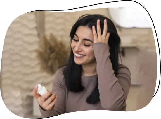 Numbing Cream usage for microneedling for hair treatment